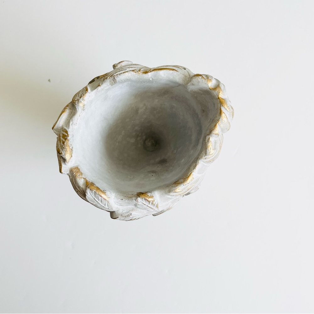 Anthropologie SMALL Grecian Bust Cement Pont - Picture 9 of 11